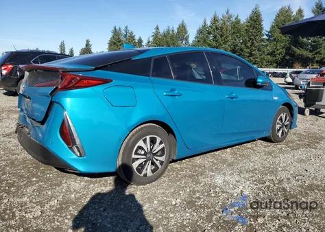 2017 Toyota Prius Prime z USA, uszkodzony, nr VIN JTDKARFP6H3067162